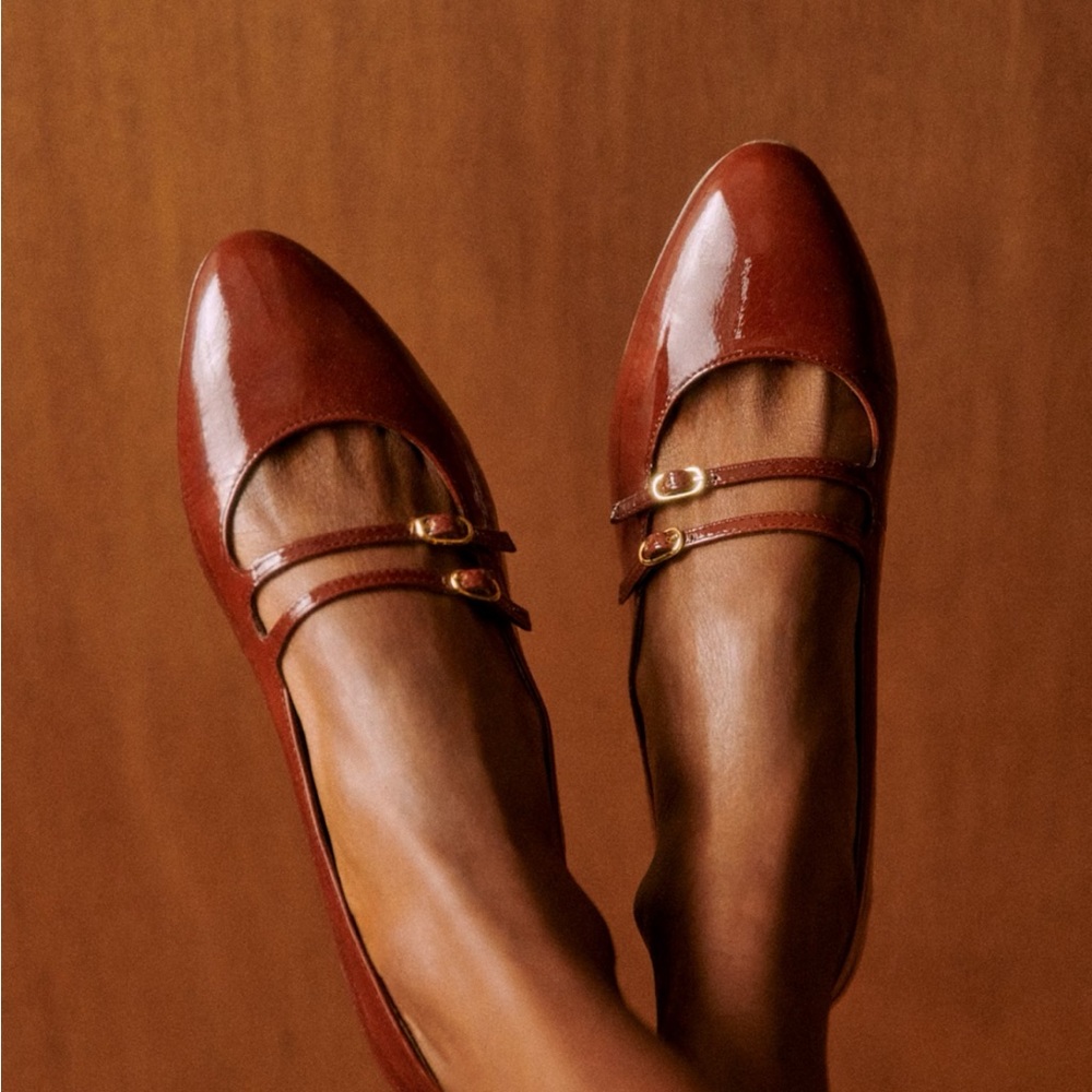 Sezane ninon low ballerinas 38
